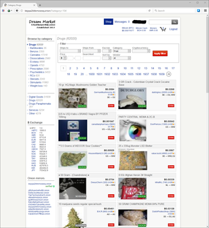 Dream Market screenshot